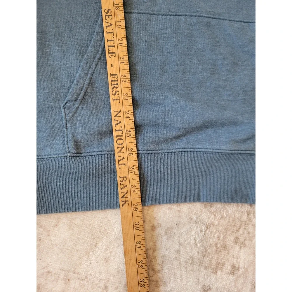 The North Face‎ Blue Logo Hoodie – Men's Large